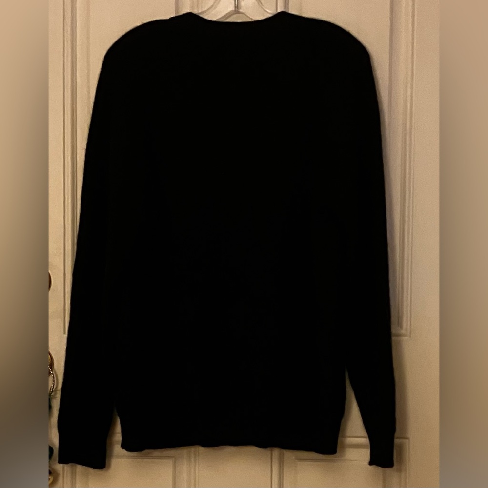 LOULOU STUDIO Leka V-Neck Ribbed Cashmere Cardigan-Small - Picture 3 of 11